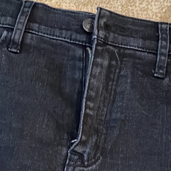 Abercrombie & Fitch Women’s Black Jean Shorts - Picture 8 of 11